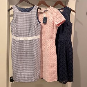 3 Dresses from BROOKS BOTHERS. NWT AND NWOT. sz10. BEAUTIFUL!